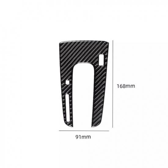 1x Carbon Fiber Console Gear Shift Panel Cover Trim For Honda CR-V CRV 2017-