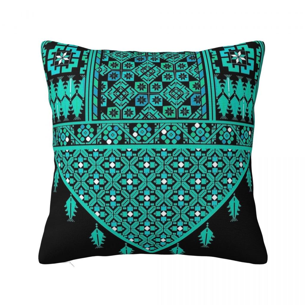Palestinian Embroidery Tatreez Cross Design Pillow Cover Cushion Cover Pillow Case Funny Pillowcases For Sofa Home Decorative
