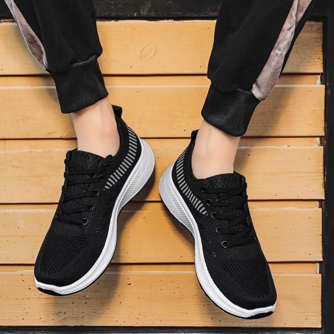 Baskets Chaussures Décontractées Respirantes pour Homme Chaussures de Course Légères à Semelle Souple Antidérapantes pour Homme