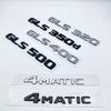 Letters Emblem Badge for Mercedes Benz X166 GLS63 GLS320 GLS350d GLS400 GLS450 GLS500 V8 BITURBO 4MATIC Trunk Sticker