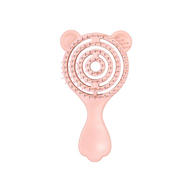 

Children Scalp Massage Comb Soft Silicone Bristles Detangling Hair Brush Comfortable Grip Lightweight Design Suitable for Daily Use One Size