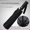 Double-Rib Twelve-Rib Enlarged Umbrella, Fully Automatic Folding Umbrella, Sun Protection, Uv Protection, Unisex Sunshade Umbrella, Dual-Use