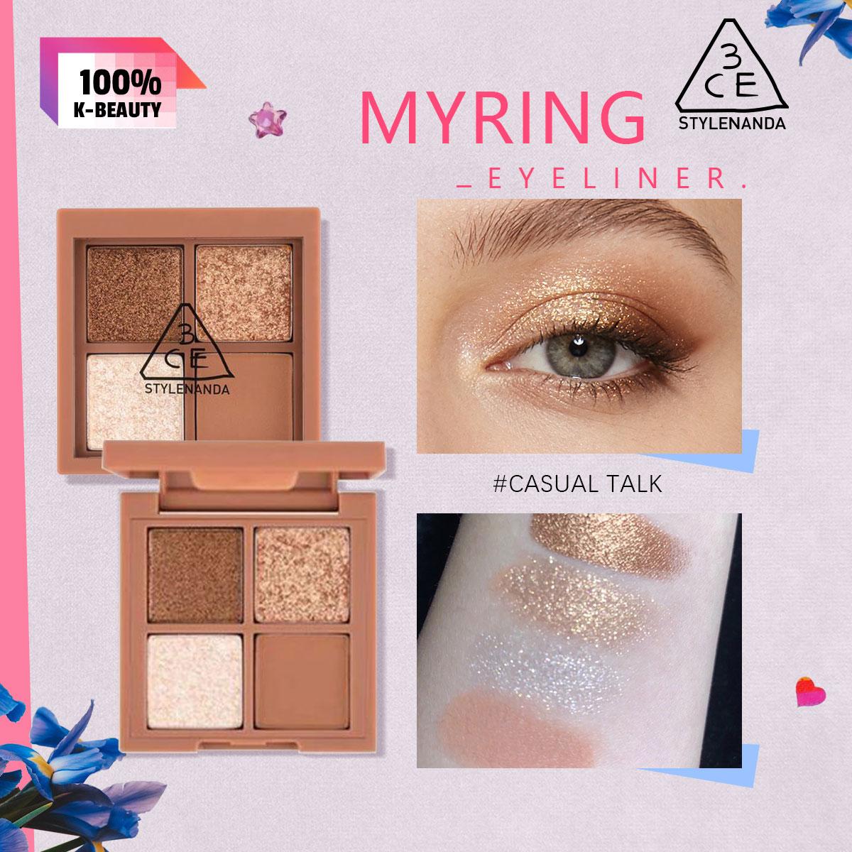 3CE PALETTE ŒIL ROSY HIP
