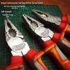 German Multifunctional Electrician Pliers: Wire Cutters, Diagonal Cutting, Needle-Nose, and Stripping Pliers