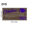 Graduation Gift Money Holder Wooden Class of 2025 Cash Holder Graduation Cash Gift Holder Keepsake for High School College University Graduates