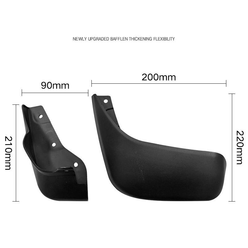 Car Mudflaps for -2022 Suzuki S-Presso Spresso Mudguard Fender Mud Flap Guard Splash Mudguards Car