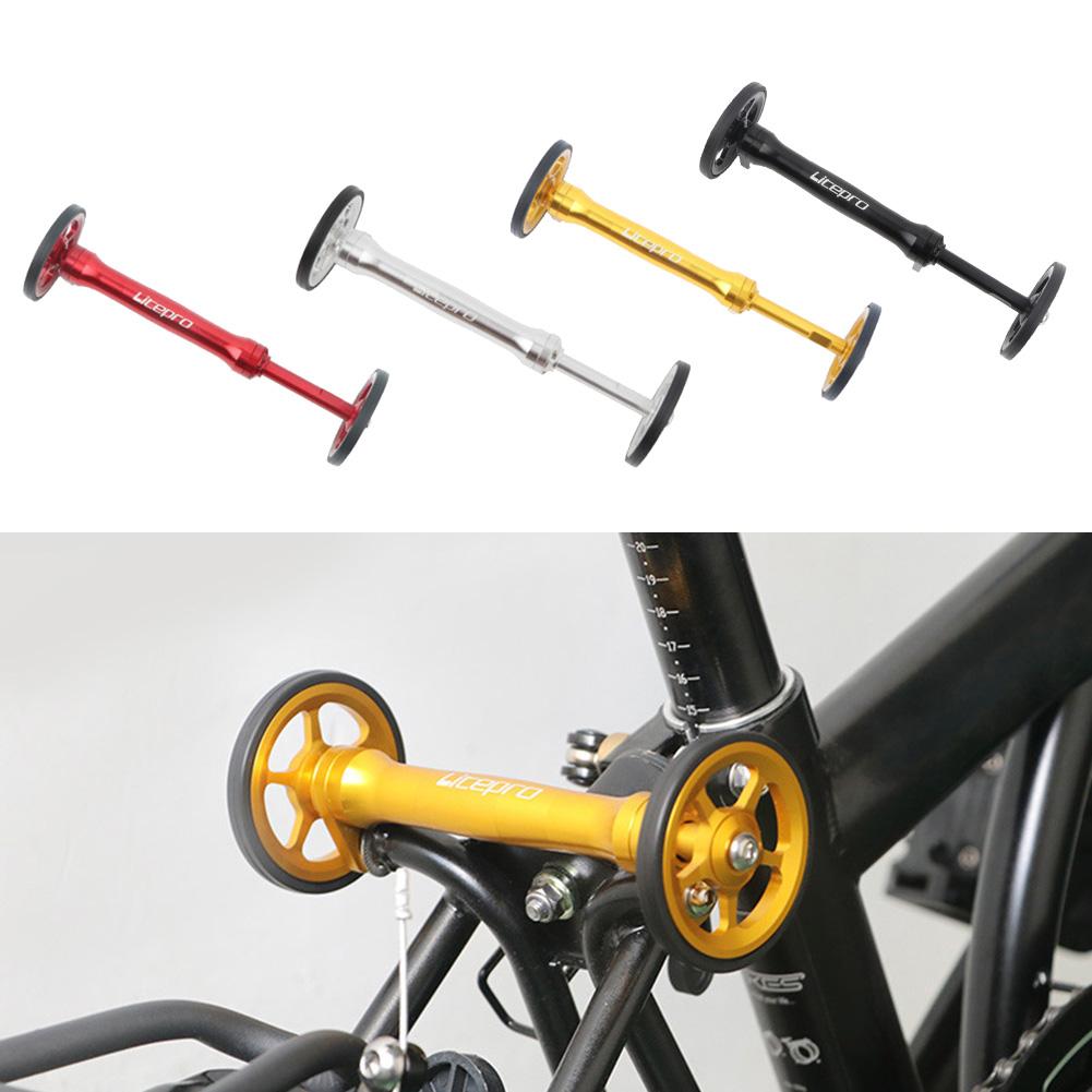 Easy Wheel 117mm Kit Telescopic rod Aluminum Alloy For Brompton ...