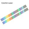 2PCS Honeycomb Graphics Car Engine Hood Stickers Racing Car Body Vinyl Decals Self-adhesive Auto Decoration Stickers Accessories