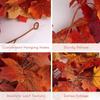 2M Artificial Fall Maple Leaf Garland Fake Plants Autumn Decor Leaves Vine for Thanksgiving Halloween Festivals Wedding Decora 5