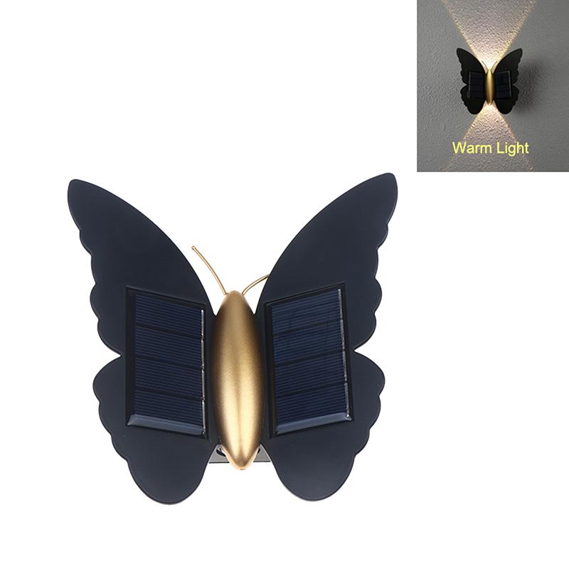 

Butterfly Solar Wall Light – IP65 Waterproof Outdoor LED with Auto On/Off, for Garden, Patio, Balcony & Fence Decoration