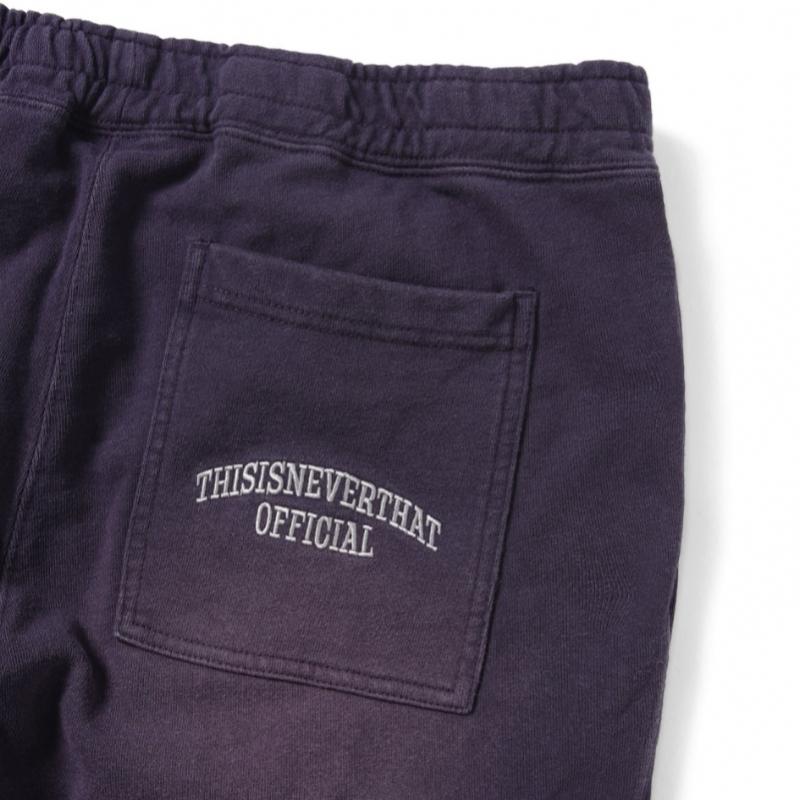 Thisisneverthat Cargo Sweatpant Mørkelilla