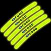 Reflexní samolepka na náboj kola auta Reflexní proužky na ráfek pneumatiky Pro Ford Focus Mondeo MK1 MK2 MK4 MK3 Fiesta ST Line Kugo Transit Escape Fusion Explorer