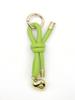 INS-Stil Gewebtes Lederseil Schlüsselanhänger & Schleifen-Taschenanhänger Lanyard