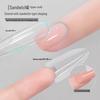 Quick Extend Oval Nail Form Crystal Phototherapy Gel Builder Mold for Salon Use