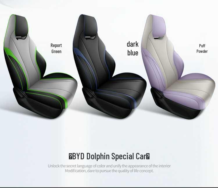 2025 BYD Dolphin Knight Vitality Edition Seat Cover - All-Season, Full Coverage.