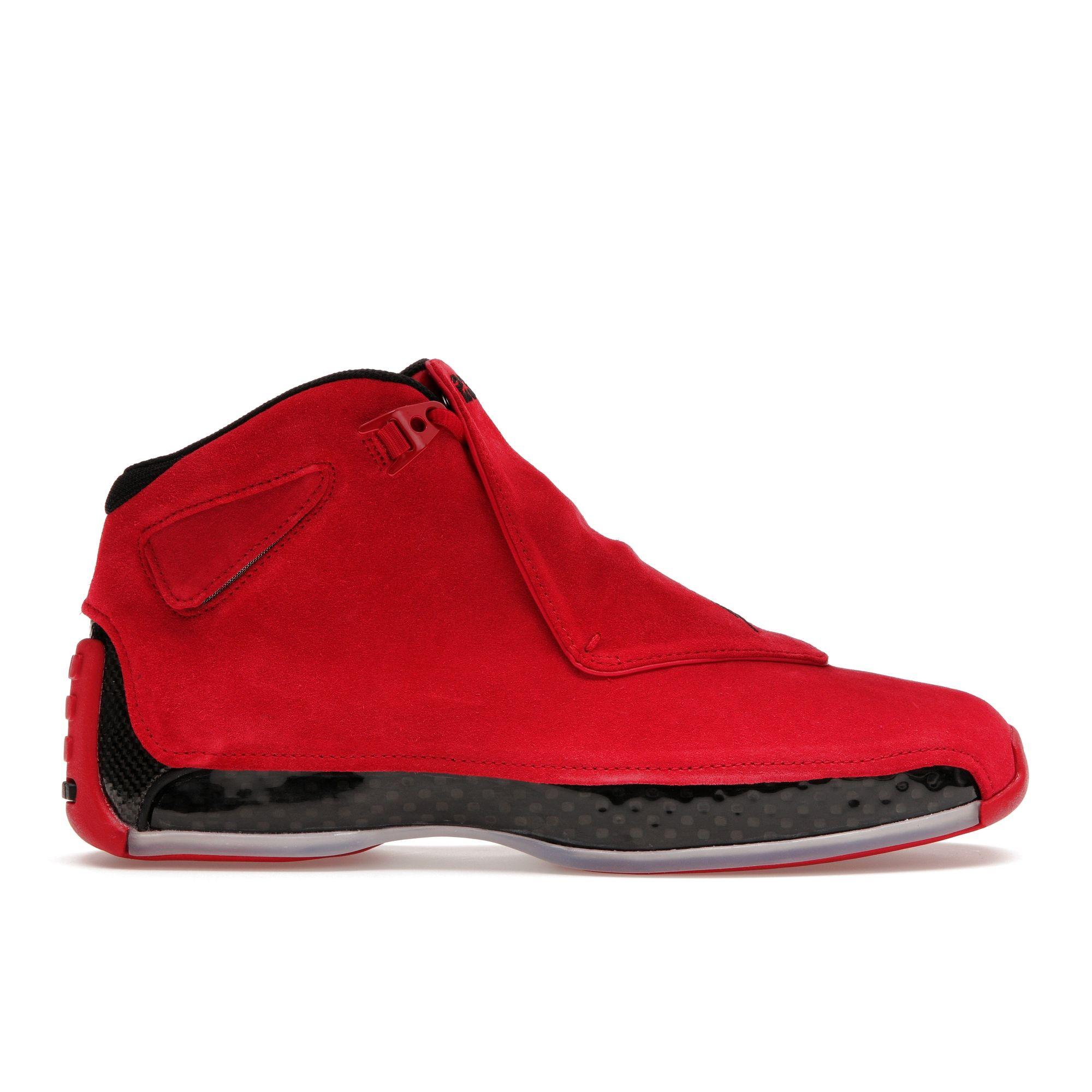 

Мужские кроссовки Air Jordan 18 Retro Toro Red Gym-Red Black AA2494-601