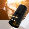 Mouthpiece Fastener PU Leather Ligature Fastener with Plastic Caps Clarinet Ligature Mouthpiece Caps Enduring