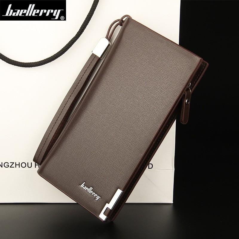 Wallet Men's Long Korean Version Business Large Capacity Handbag Zipper Multifunctional