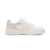 Li Ning Floating Boat Height Increasing Low Top Skateboard Shoes Women's White Pink Blue AGCW210-5