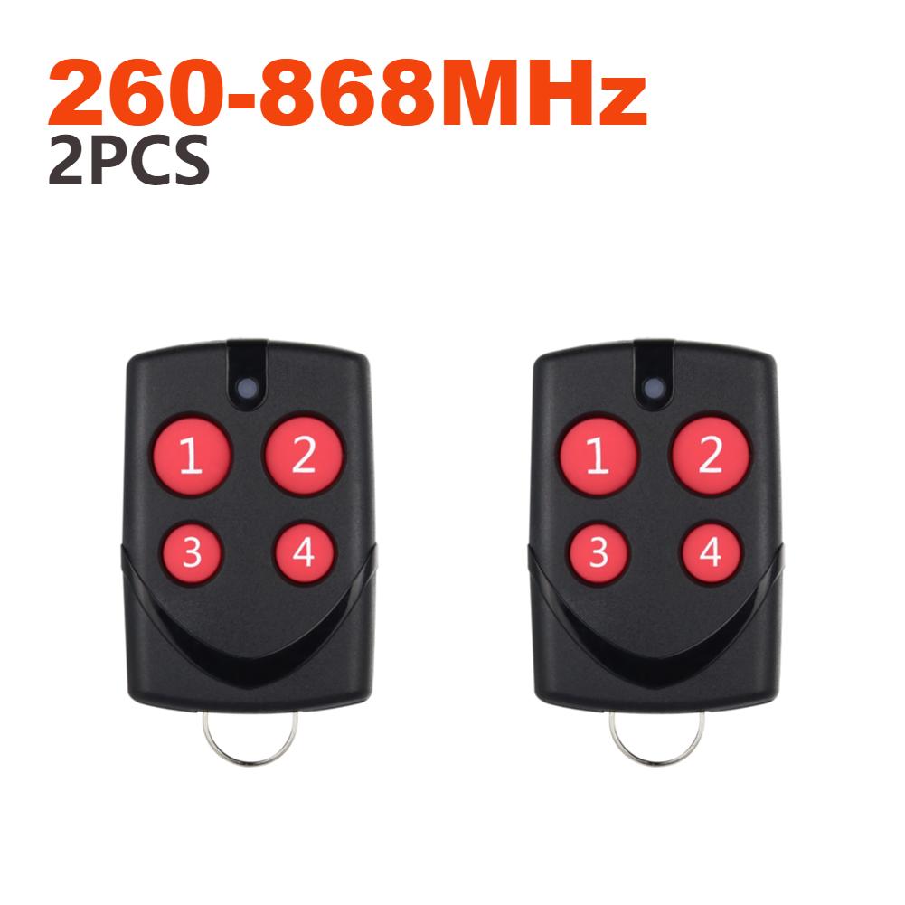 5-1 STÜCKE Garagentor-Fernbedienungsduplizierer 286-868 MHz 433 MHz Code Grabber Klon Tor Schlüsselanhänger Befehl Handsender