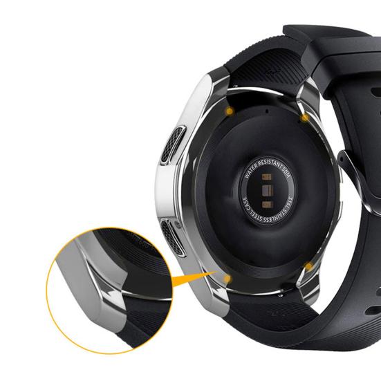 Shockproof Eletraplated TPU Frame for Samsung Case Cover Galaxy Watch 42/46mm