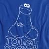 Sesame Street Unisex Adult Tough Cookie Monster Sweatshirt