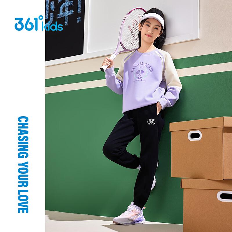 361° Girls' Color Block Raglan Sweatshirt