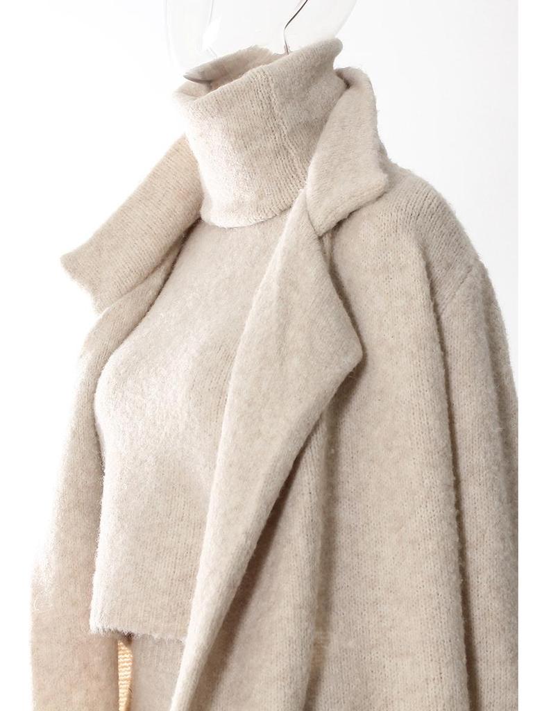 2025 Spring Autumn Loose-fitting Gentle Style Women's Knit Cardigan Sweater Three-Piece Set