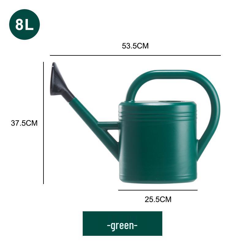 Large Capacity Plastic Watering Can 9003 for Balcony and Vegetable Planting with Long Spout