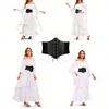 1Pc Women Adjustable Wide Belt Pu Leather Underbust Corset Crop Top Vest Waist Belt Double Buckle Cincher