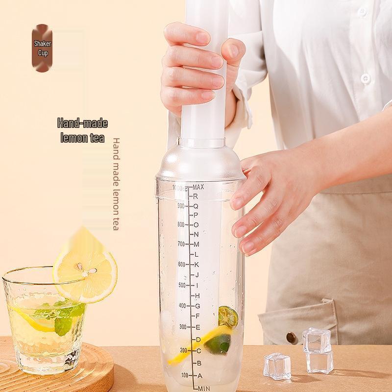 JINGRX Hand-Shaken Lemon Tea Cocktail Shaker Set