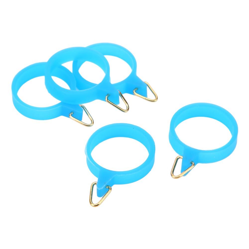 5PCS with Rubber Circle Fishing Rod Hook Holder Fishing Hook Holder  for Outdoor Fishing