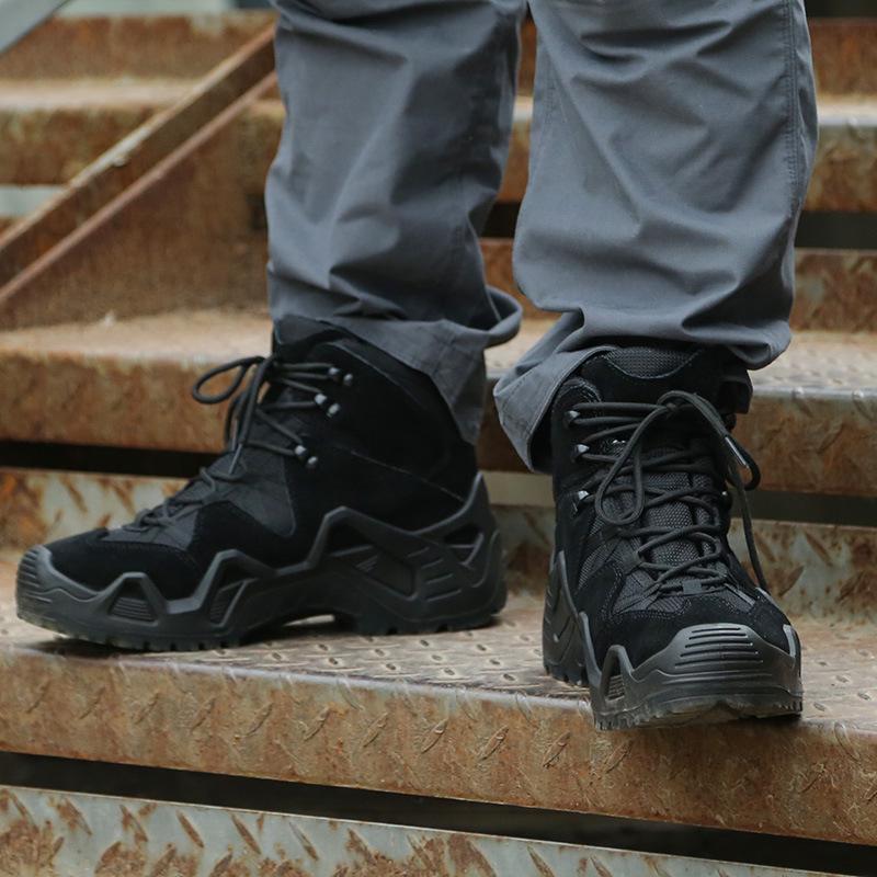 Botas militares altas para hombre botas de combate impermeables zapatos de  senderismo resistentes al desgaste comprar a buen precio — entrega  gratuita, reseñas reales con fotos — Joom