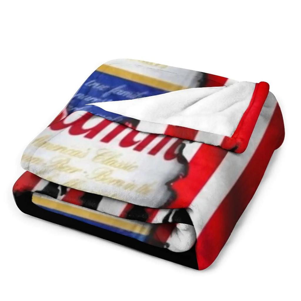 Buy Hamms American Flag Beer 4th of July Throw Blanket Bed Fashionable Blanket Sofa Blanket