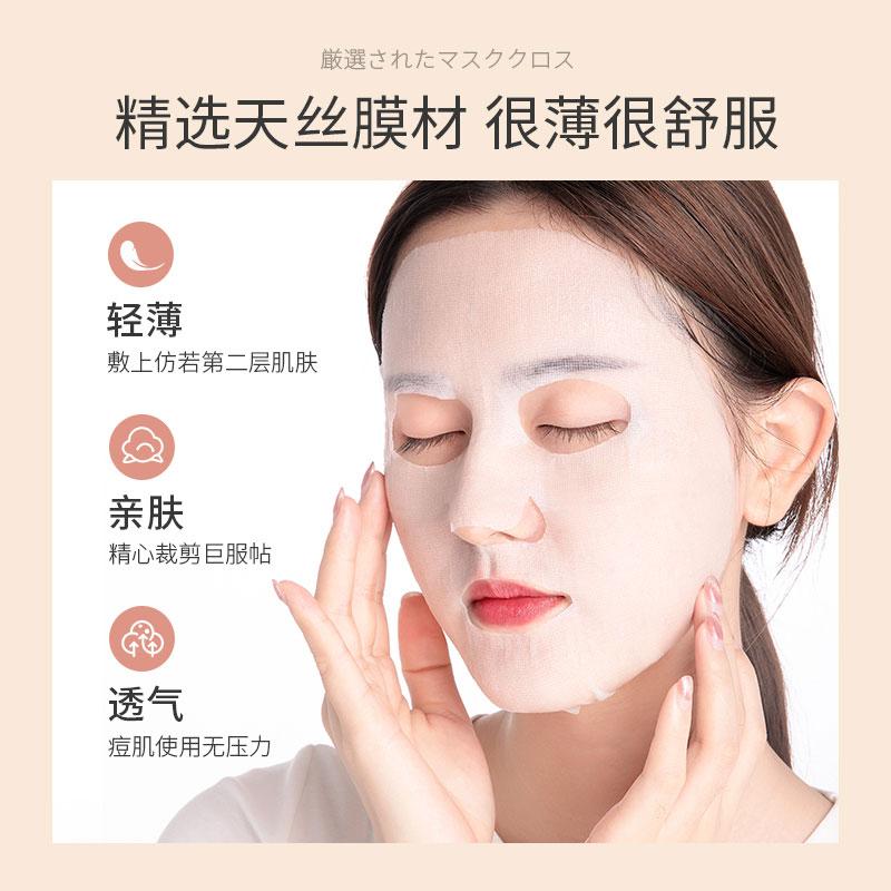 Ruyi Nicotinamide facial mask for women hydrating and moisturizing, improving dull, shrinking pores, tightening and removing acne marks