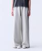 ADERNM Vintage Raw Edge Wide Pants Beige