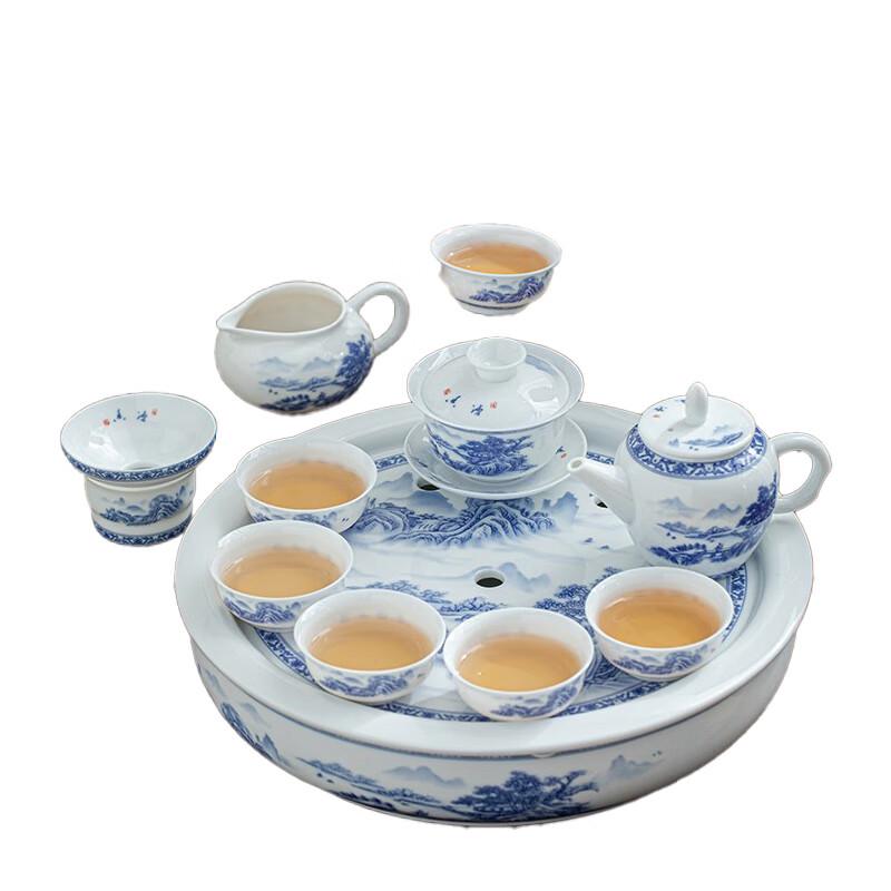 Sushih Ceramic Xishan Fangyou Tea Set 1 Set