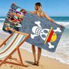 Anime Pirate Adventure Print Beach Towel, Large Soft Quick Dry Towel for Beach Camping Swimming