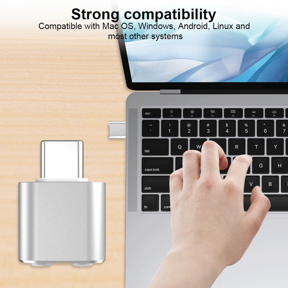 USB C Automatic Mouse Shaker with Switch Button Undetectable Automatic Wiggler Driver-Free Mouse Moving Device PC Accessories