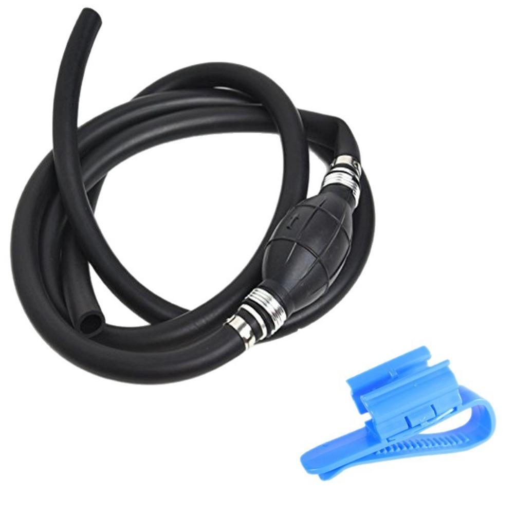 Rubber Hose Hand Fuel Pump One‑way Valve Fuel Primer Bulb Manual Pump  Yacht Outboard Motor