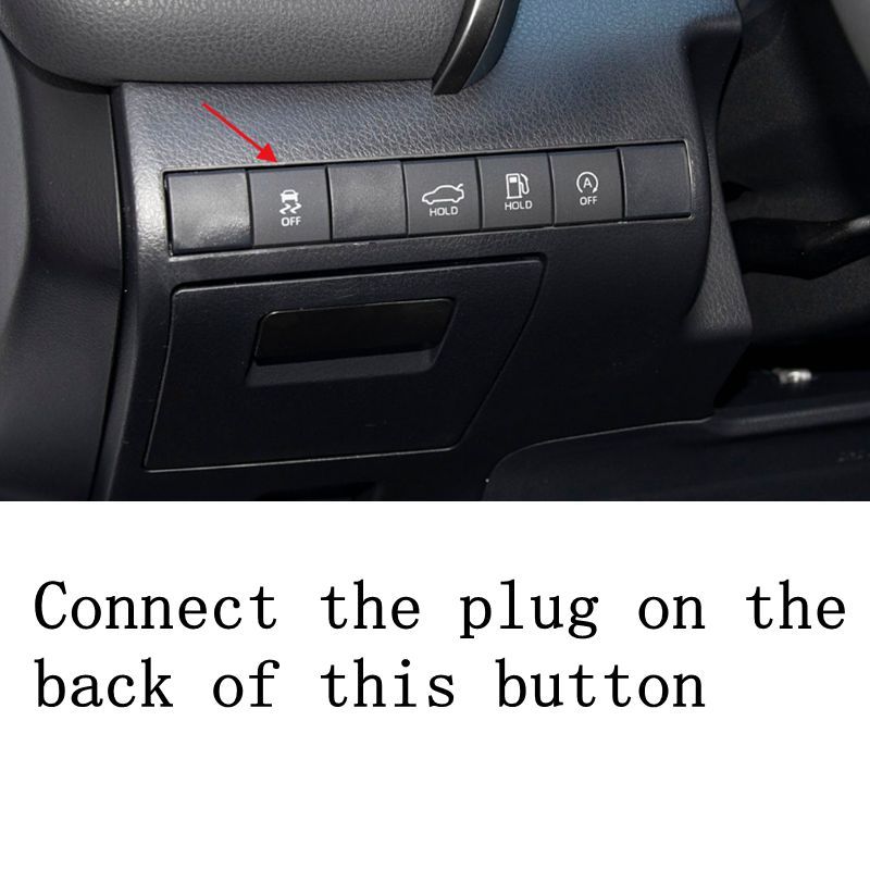 type B Car Rear Seat Foot Lamp 1Set LED Wick+ABS Shell Decoration For Toyota Camry 2018