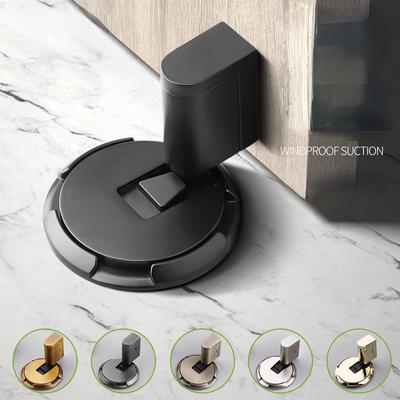 Heavy Duty Door Stopper Door Stop Adjustable Door Holder Non-punch Sticker Furniture Door Hardware