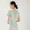 Women's Quick-Dry Breathable Yoga T-Shirt - Slim Fit, Short Sleeve Fitness Top