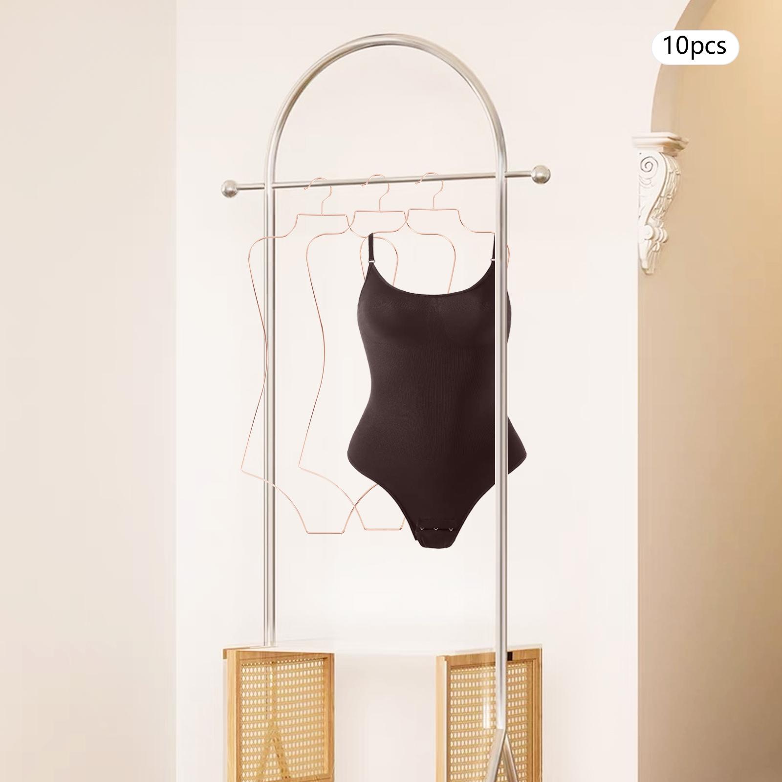 10 шт ЧерныеРозовое золото Вешалки в форме тела Железные подвесные 795 см335 см Вешалки для купальников для дома розничных магазинов розового золота 10300₽