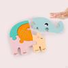 For Toddlers Age 3- Old, Early Educational Wooden Animal Jigsaw Puzzles Toys Kids Birthday Gifts