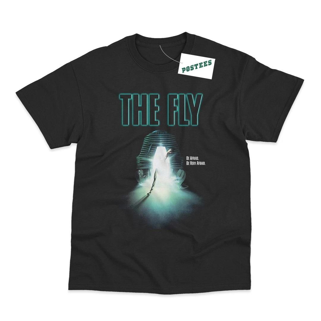 The Fly Cinematic Movie Poster Inspired Direct To Garment Printed T-Shirt M