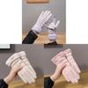 Winter Fashion Womens Fleece Lined Gloves With Touchscreen For Outdoor Commuting