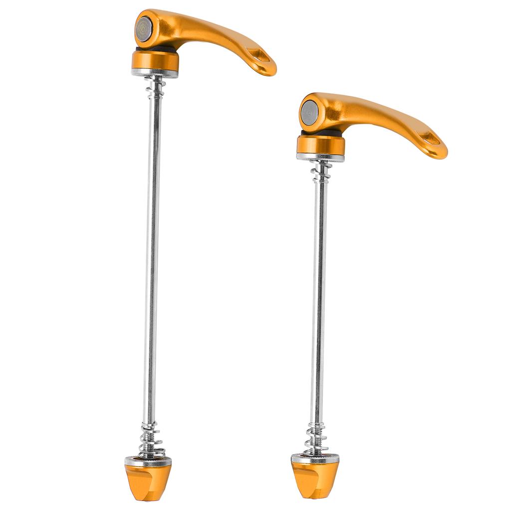Bolany Bicycle Hub Quick Release Skewer Lever Aluminum Alloy 100mm Rear 135m M Rear PartsGold
