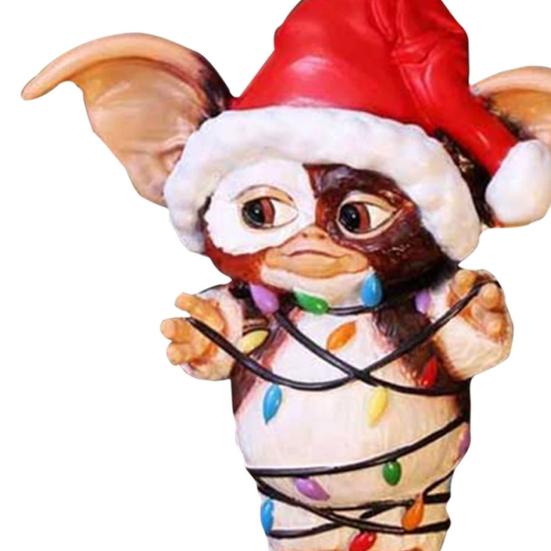 Christmas Pendant Cartoon Acrylic Christmas Tree Ornament Festive Hanging Decoration with Lanyard