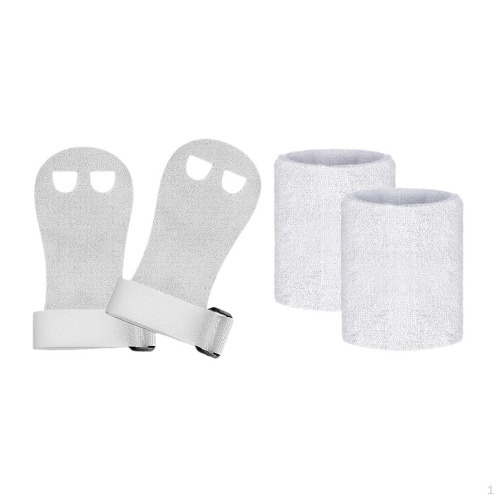 Children's Gymnastic Hand Grips Gloves with Adjustable Wristband